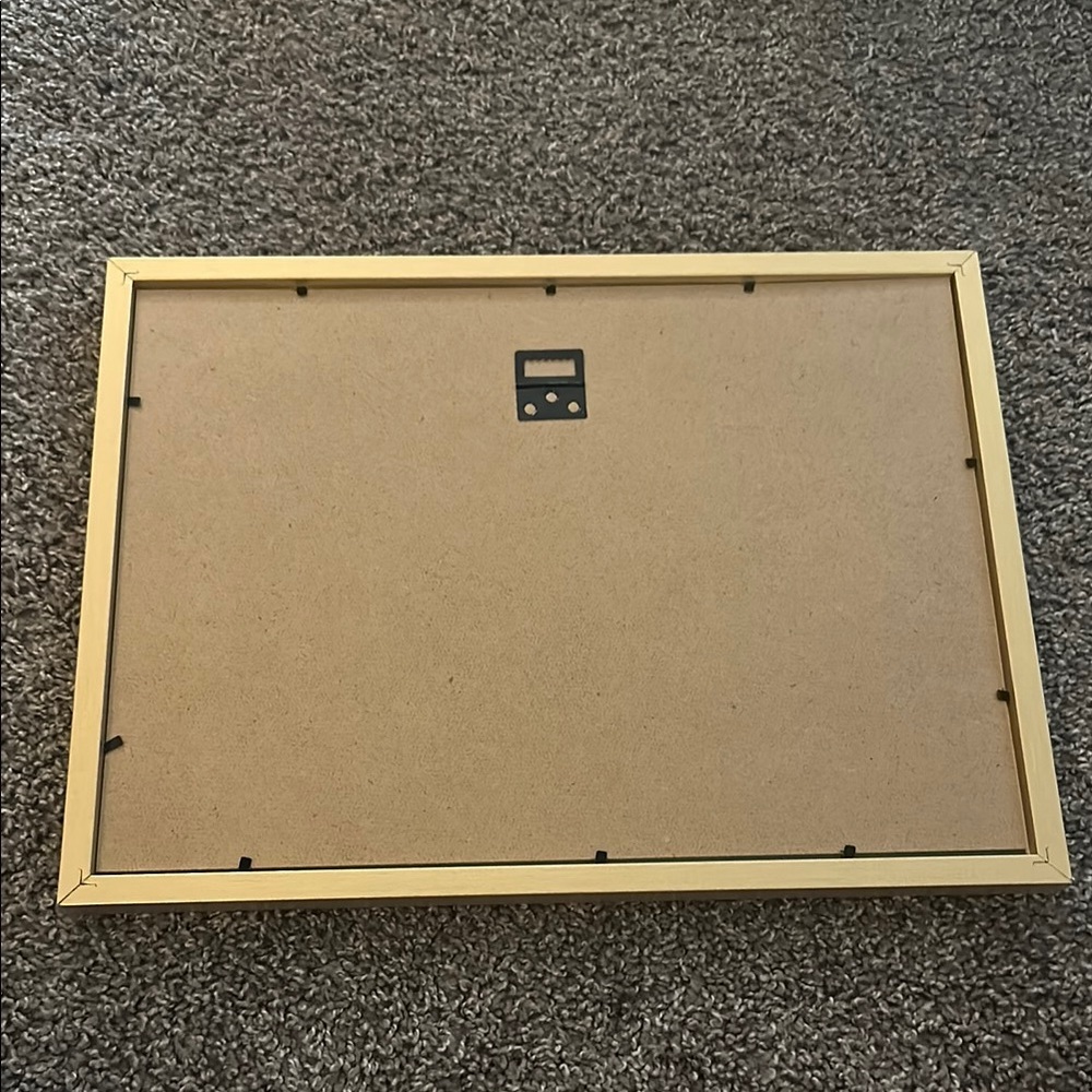 Gold Framed Weekly Planner Calendar White board - Picture 6 of 7